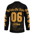 Getteestore Clothing - Alpha Phi Alpha - Tau Delta Chapter Hockey Jersey A7 | Getteestore