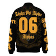 Getteestore Clothing - Alpha Phi Alpha - Zeta Psi Lambda Chapter Thicken Stand-Collar Jacket A7 | Getteestore
