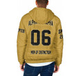 Alpha Phi Alpha (Old Gold) Padded Hooded Jacket A31 | Getteestore.com
