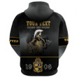 Africazone Clothing - Alpha Phi Alpha Motto Zip Hoodie A35 | Africazone
