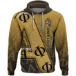 Africa Zone Clothing - Alpha Phi Alpha Letters Pattern Hoodie A35 | Africa Zone