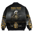 Africazone Clothing - Alpha Phi Alpha Motto Bomber Jackets A35 | Africazone