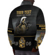 Africazone Clothing - Alpha Phi Alpha Motto Padded Jacket A35 | Africazone