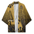 Africa Zone Clothing - Alpha Phi Alpha Letters Pattern Kimono A35 | Africa Zone