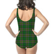 Irish American Tartan Women Low Cut Swimsuit A31 | 1stireland