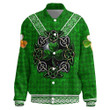 1stireland Clothing - Shamrock Circle Patrick's Day - Thicken Stand-Collar Jacket A95 | 1stireland