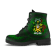 1stIreland Ireland Leather Boots - Avery Irish Family Crest Leather Boots - Irish Celtic Shamrock A7 | 1stIreland