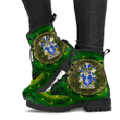 1stIreland Ireland Leather Boots - McDowell Irish Family Crest Leather Boots - Celtic Tree (Green) A7
