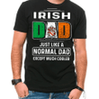 1stIreland Ireland T-Shirt - Vance Irish Family Crest Most Awesome Irish Dad 100% Cotton T-Shirt A7