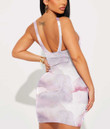 Women's Bodycon Dress - Alluring Pastel Pink A7