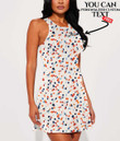 Women's Casual Sleeveless Dress - Colorful Dot Fashion for Women A7 | 1stIreland