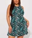 Women's Casual Sleeveless Dress - Luxury and Cool Tropical A7