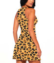 Women's Casual Sleeveless Dress - New Leopard Skin A7