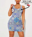 Women's Bodycon Dress - Moroccan Mega Gorgeous seamless A7 | 1stIreland