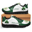 1stIreland Shoes - Ireland Shamrock and Celtic Cross St. Patrick's Day Sneaker A35