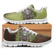1stIreland Shoes - Art Nouveau Cernunnos Stag Bohemian Nature Moon Phases Wicca Sneaker A35