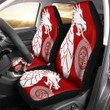 1stIreland Car Seat Cover - Celtic Ireland Coat Of Arms Badge Pewter Harp Pin Car Seat Cover A35