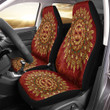 1stIreland Car Seat Cover - Wise Family Crest  Sun Knot Circle Patterns Car Seat Cover A35