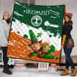 1stIreland Premium Quilt - Ireland Patrick Day's Leprechaun Premium Quilt A35