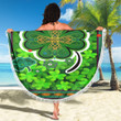 1stireland Beach Blanket -  Beach Blanket Ireland Celtic Irish Shamrock A35