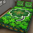 1stireland Quilt Bed Set -  Quilt Bed Set Ireland Celtic Irish Shamrock A35