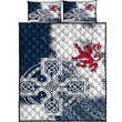 1stireland Quilt Bed Set -  Quilt Bed Set Scottish Celtic Cross A35