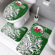 1stireland Bathroom Set -  Wales Celtic - Welsh Dragon Flag with Celtic Cross Bathroom Set | 1stireland
