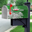 1stireland Mailbox Cover - Mailbox Cover Wales Celtic - Welsh Dragon Flag with Celtic Cross A35