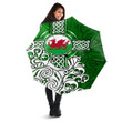 1stireland -  Wales Celtic - Welsh Dragon Flag with Celtic Cross Umbrellas | 1stireland

