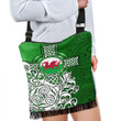 1stireland Crossbody Boho Handbag -  Crossbody Boho Handbag Wales Celtic - Welsh Dragon Flag with Celtic Cross A35