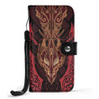 1stireland Wallet Phone Case -  Wallet Phone Case Celtic Dragon Dragon Sword, Cross Patterns A35