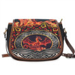 1stireland Saddle Bag -  Celtic Dragon Shoulder Fire Dragon Red Saddle Bag | 1stireland
