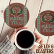 1stireland Coasters (Sets of 6) -  Celtic Christmas Blessed Yule Pagan Coasters | 1stireland
