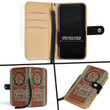 1stireland Wallet Phone Case -  Wallet Phone Case Celtic Christmas Blessed Yule Pagan A35