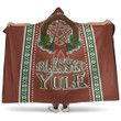 1stireland Hooded Blanket -  Celtic Christmas Blessed Yule Pagan Hooded Blanket | 1stireland
