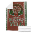 1stireland Premium Blanket -  Premium Blanket Celtic Christmas Blessed Yule Pagan A35