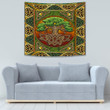 1stireland Tapestry -  Tapestry Celtic Tree of Life Green A35