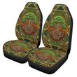 1stireland Car Seat Covers -  Car Seat Covers Celtic Tree of Life Green A35