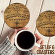 1stireland Coasters (Sets of 6) -  Celtic Wicca Ouija Board Witch Coasters | 1stireland
