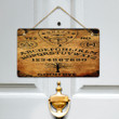 1stireland Hanging Door Sign - Hanging Door Sign Celtic Wicca Ouija Board Witch A35