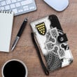 1stireland Wallet Phone Case -  Wallet Phone Case Cornwall Cornish Flag With Celtic Cross A35