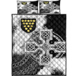 1stireland Quilt Bed Set -  Quilt Bed Set Cornwall Cornish Flag With Celtic Cross A35