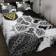 1stireland Quilt Bed Set -  Cornwall Cornish Flag With Celtic Cross Quilt Bed Set | 1stireland

