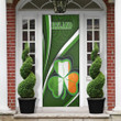 1stireland Door Sock - Door Sock Ireland Celtic and Three Clover Leaf A35