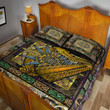 1stireland Quilt Bed Set -  Quilt Bed Set Ireland Celtic Ireland Coat Of Arms With Celtic Compass A35
