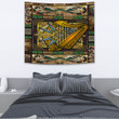 1stireland Tapestry -  Tapestry Ireland Celtic Ireland Coat Of Arms With Celtic Compass A35