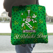 Ireland Wycombe Irish Family Crest Tote Bag - Pretty Green Plaid Irish Shamrock A7 | 1stIreland