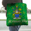 Ireland Wray Irish Family Crest Tote Bag - Pretty Green Plaid Irish Shamrock A7 | 1stIreland