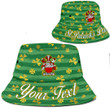 Ireland St.Michell Irish Family Crest Bucket Hat - Luxury Golden Irish Shamrock A7 | 1stIreland
