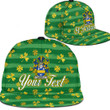 Ireland Harnett or Hartnet Irish Family Crest Snapback Hat - Luxury Golden Irish Shamrock A7 | 1stIreland